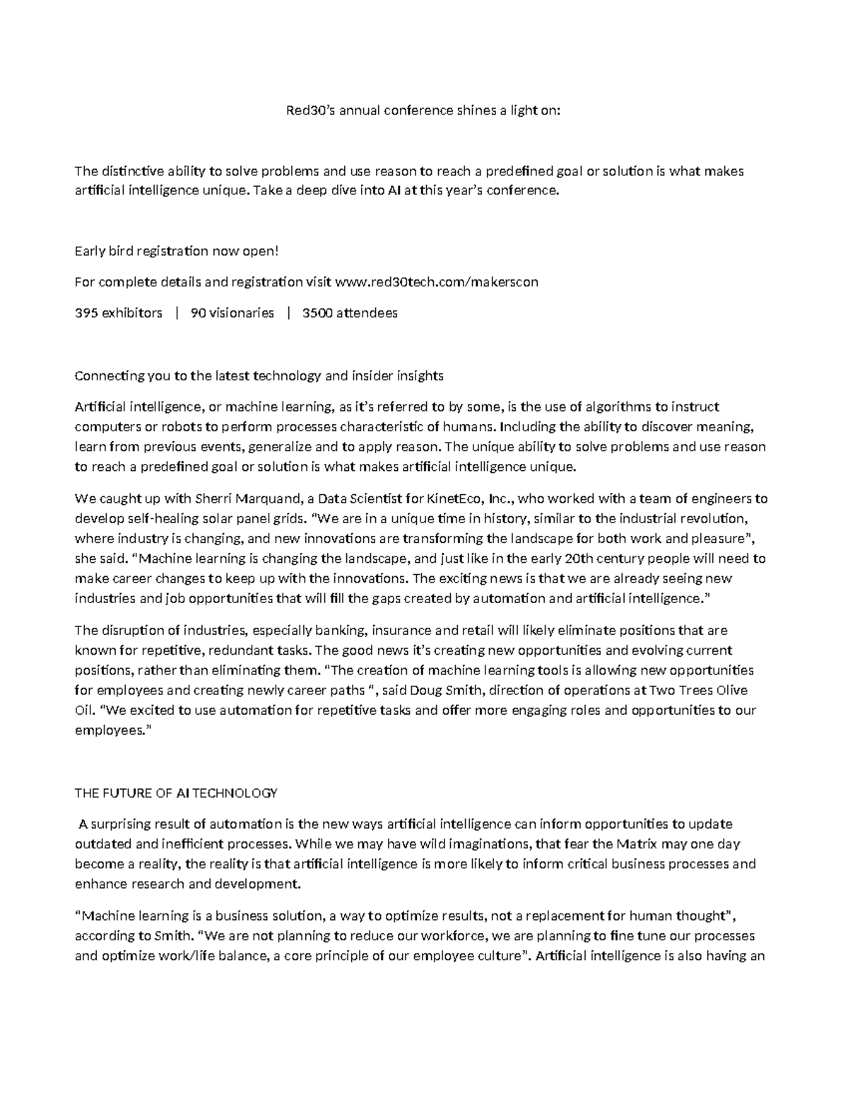 Red30Conference 0201 - practice Microsoft word document. - Red30’s ...
