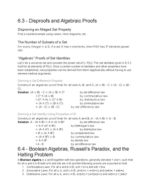 Discrete Mathematics with Applications: Section 1.1-1.3 - 1 - Variables ...