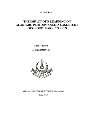 B.ed Thesis BL611163 - APPENDIX - A PARENTAL INVOLVEMENT IN CHILDREN’S ...
