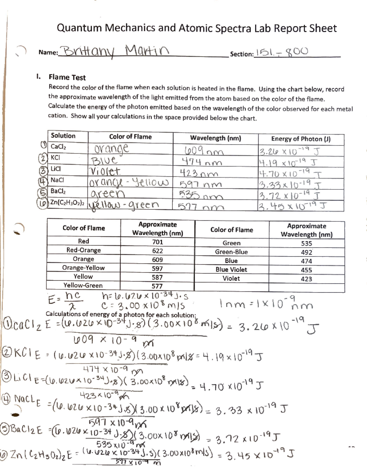 Unit Lab 2 Chm 151 - Lab Assignment - CHM 151 - Studocu