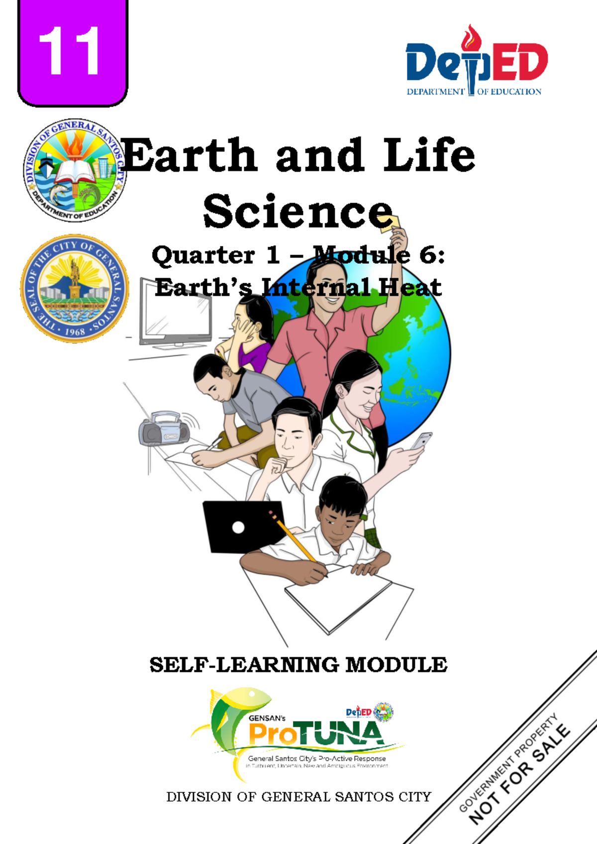 EARTH AND SCIENCE MODULE - SELF-LEARNING MODULE DIVISION OF GENERAL ...