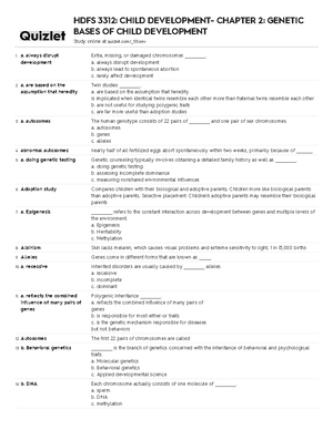 Chapter 9 Theories of Social Development - Chapter 9: Theories of ...