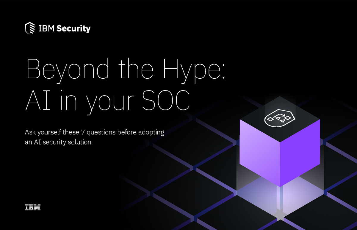 Beyond the Hype AI in your SOC (e Book) - Beyond the Hype: AI in your ...