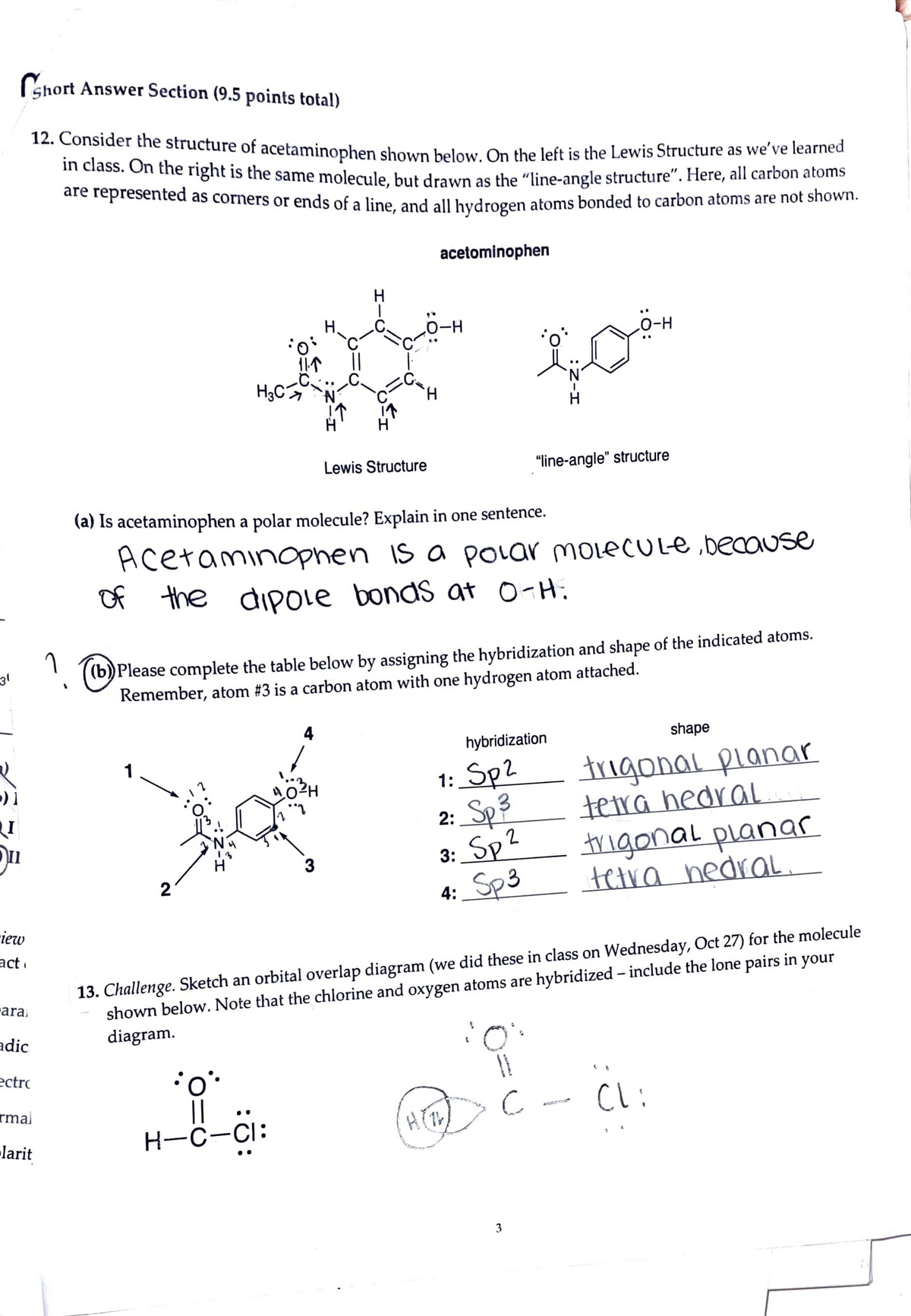 Problem Set 7 - n 11 ort Answer Section ( 9 · S poin. ts total) 12. C o ...