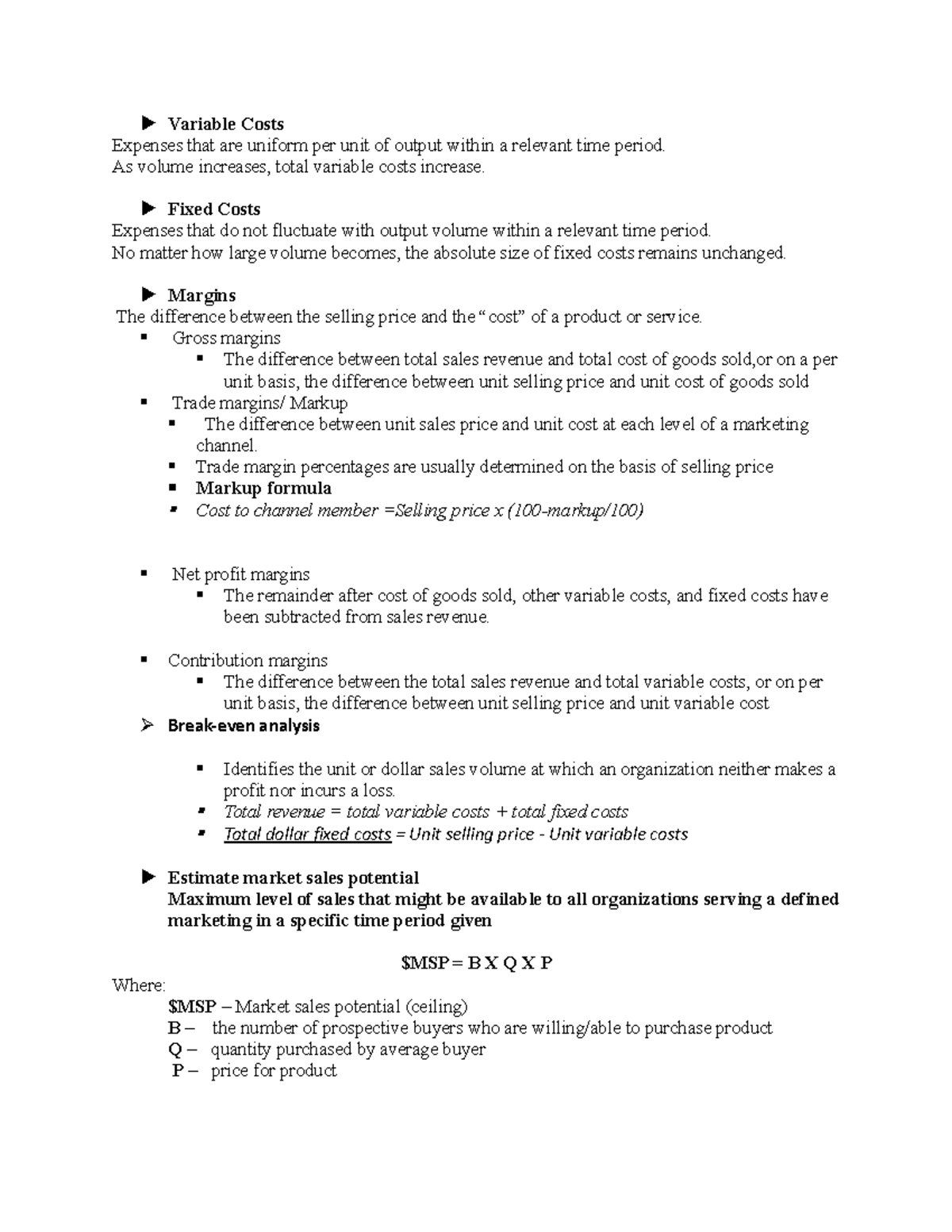 marketing-metrics-u-variable-costs-expenses-that-are-uniform-per-unit