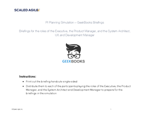 Scaled Agile Framework (SAFe) - Final Team Performance Report design v2 ...