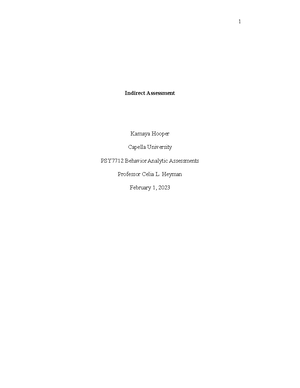 Open Ended Interview Hanley - Practical Functional Assessment Workbook ...