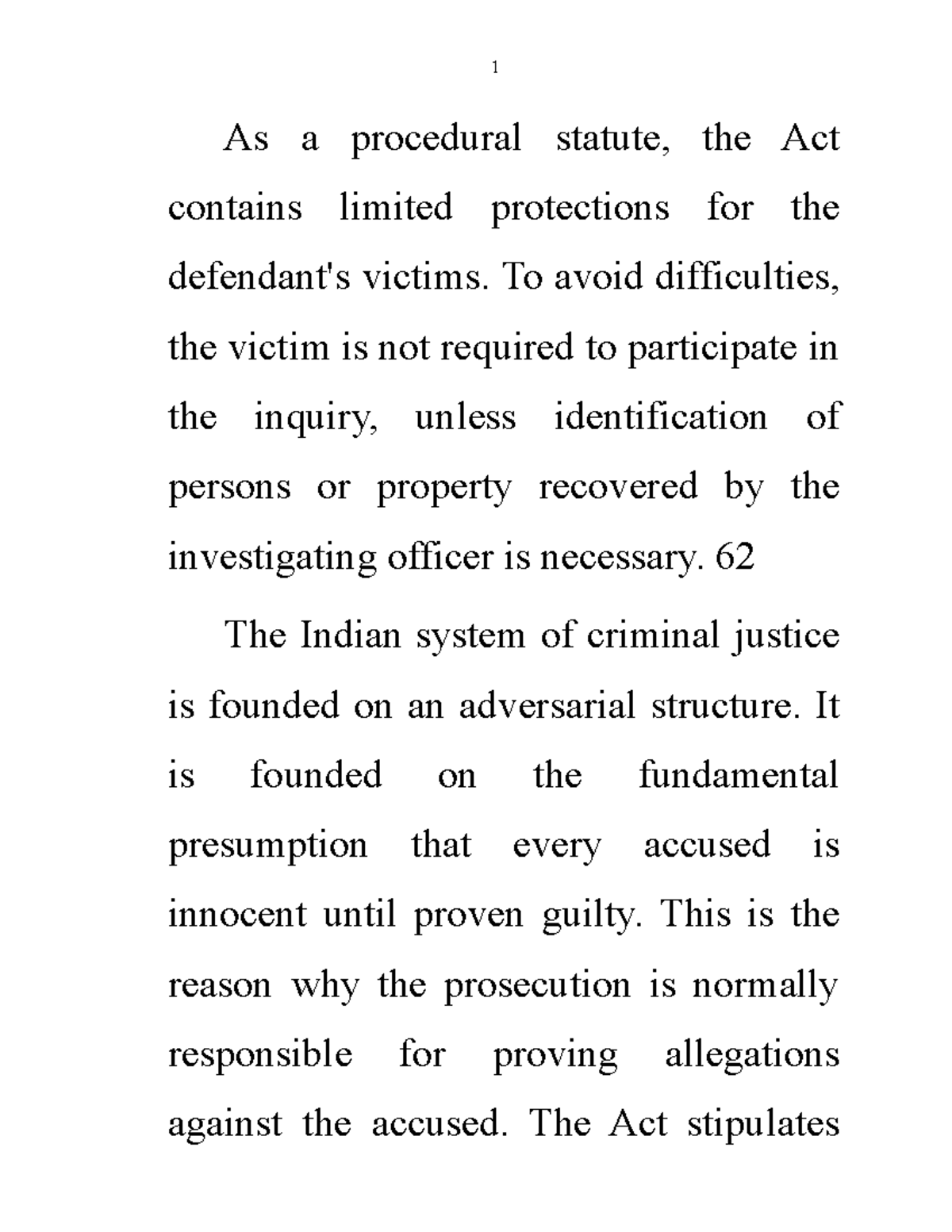 12 chapter-iv victim rights and indian criminal justice syste - 1 As a ...