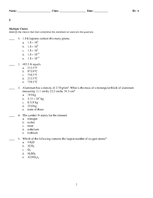 Chem Project Notes and Examples - Sunday, December 12, 2021 Chem ...