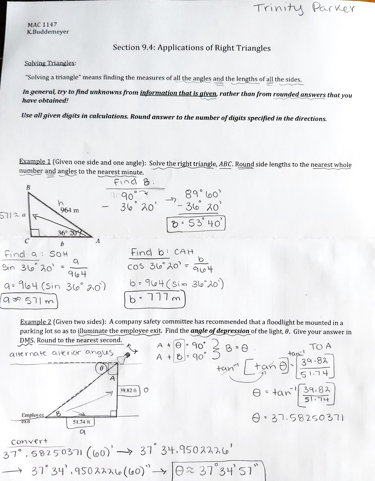 9.4 video notes - (Pcmc MAC 1147 K Section 9: Applications of Right ...