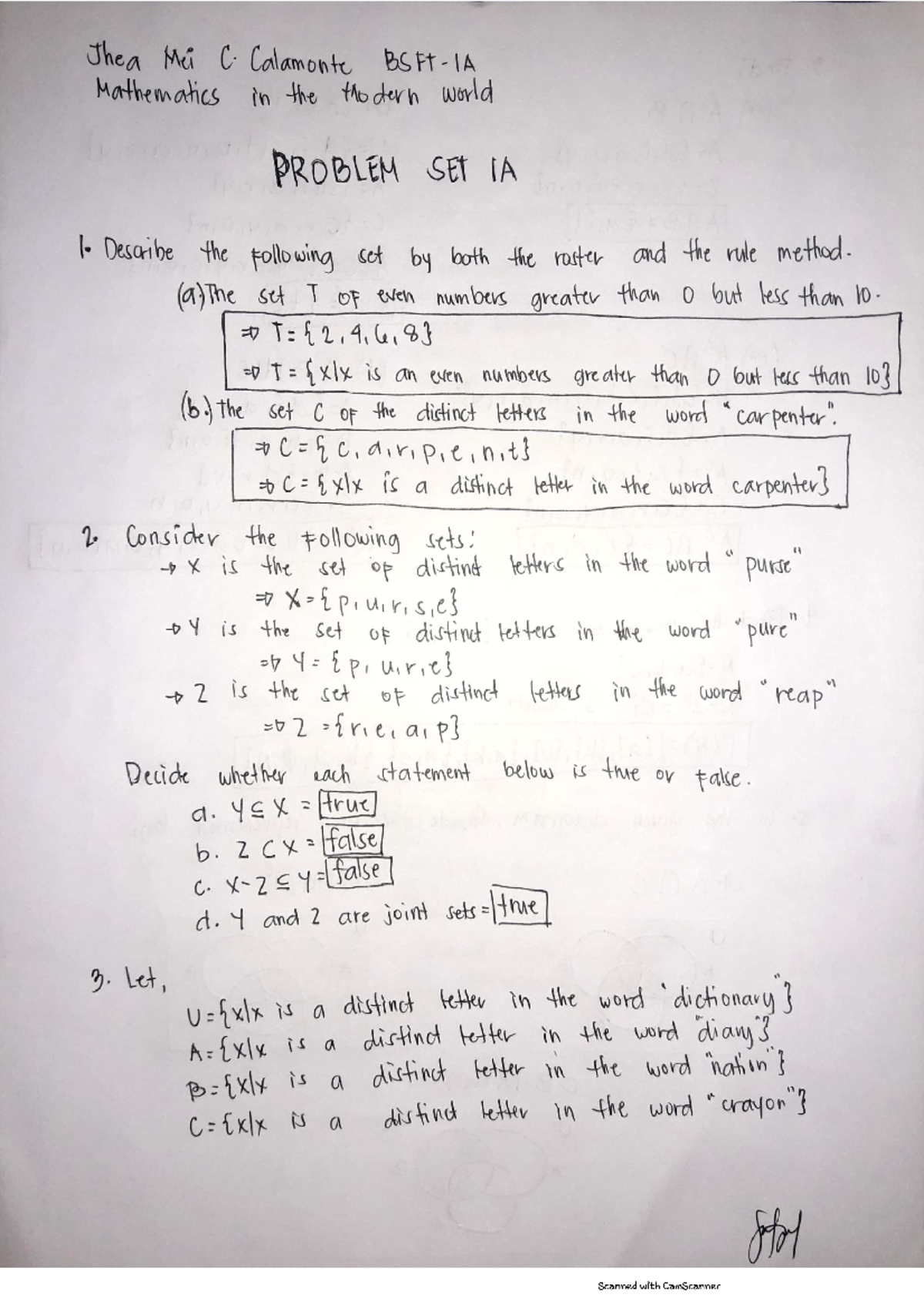 problem solving and reasoning in mathematics in modern world example