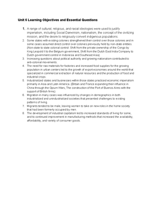 Unit 5 MCQs - Mcq questions for unit 5 test apwh - AP World History ...