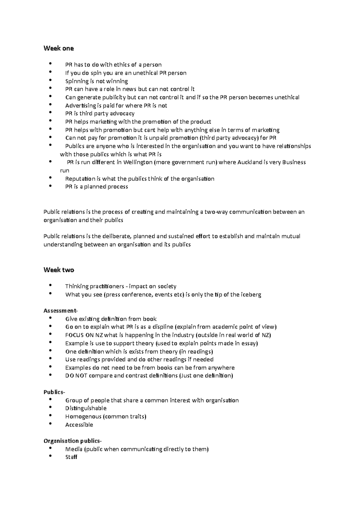pr-communication-tutorial-notes-week-one-pr-has-to-do-with-ethics-of