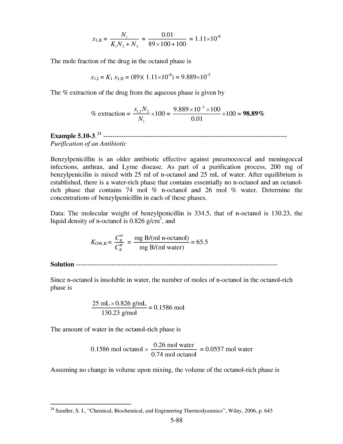 Chemistry-39 - Chemistry-39 - X1,II = 1 1 2 3 N K N + N = 0. 89 × 100 ...