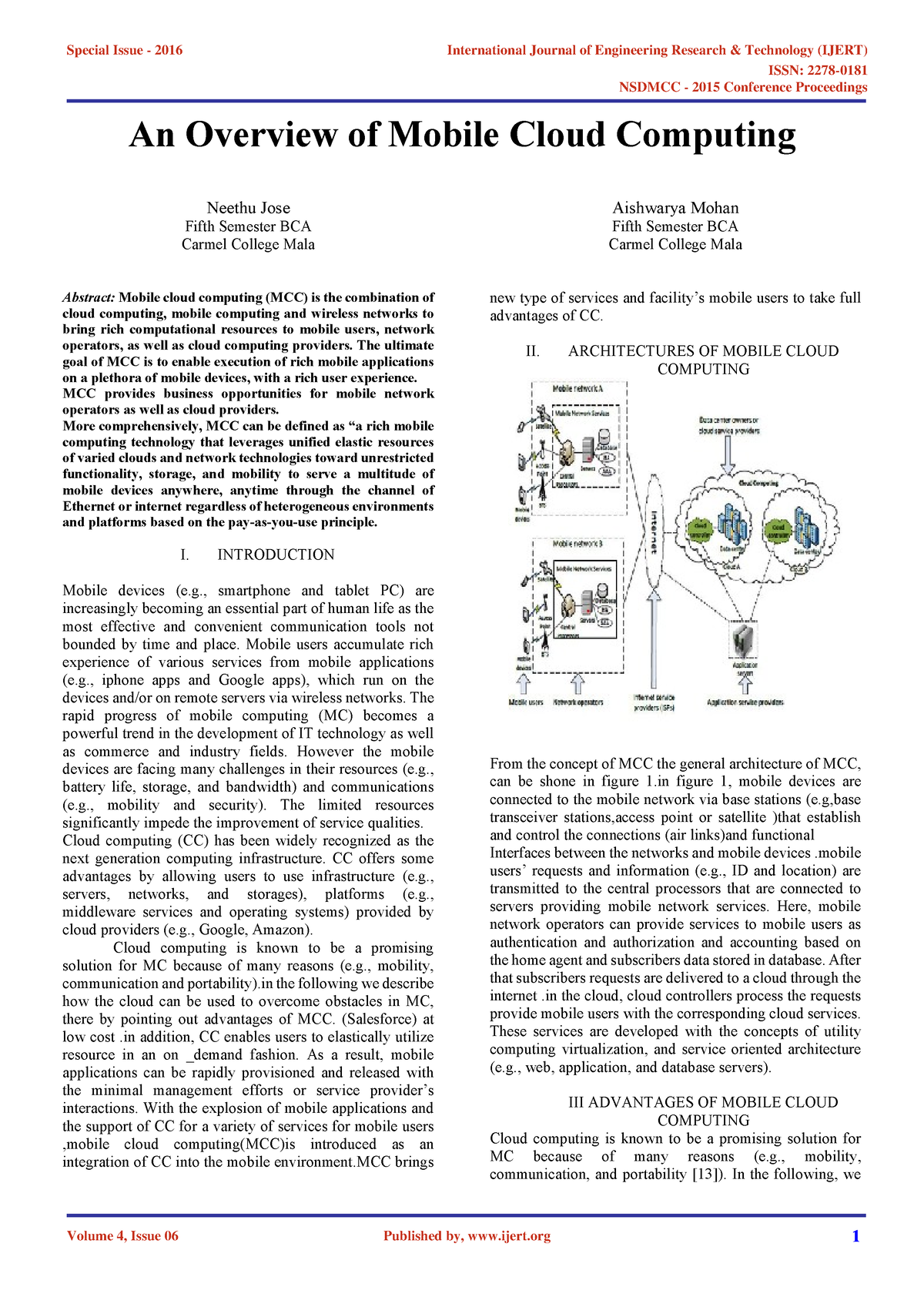 mobile cloud computing case study