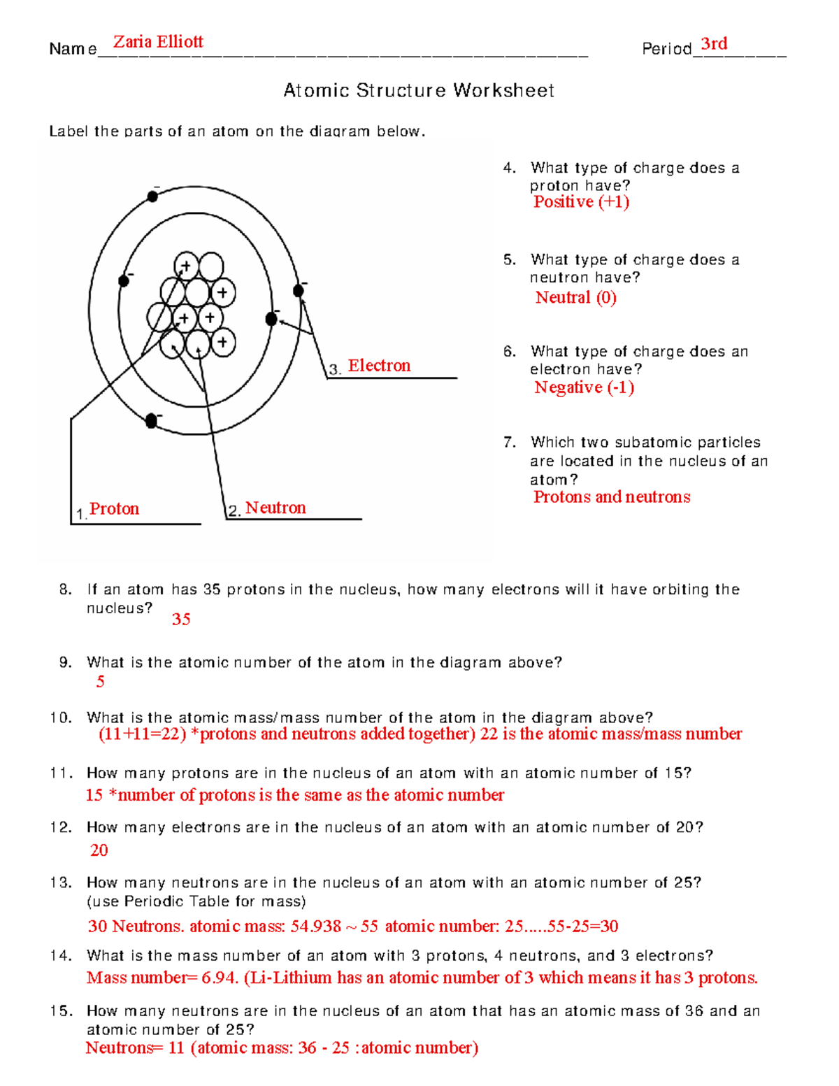 drawing-atoms-worksheet-answer-key