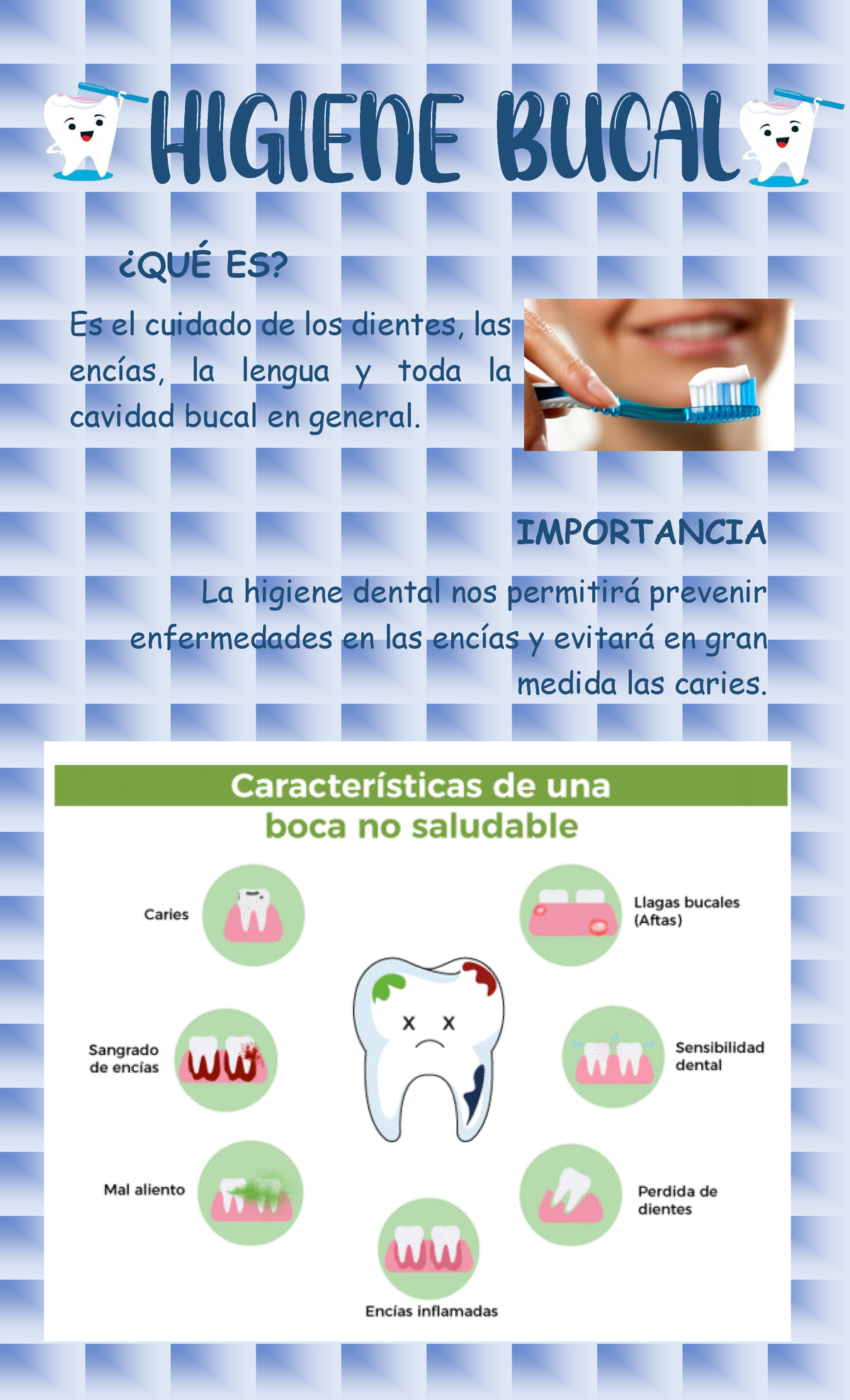 Higiene Bucal - Resumen Fundamentos Teórico Metodológicos de Enfermería