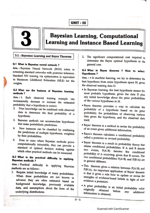 R22 -I UNIT Machine Learning Notes 1111 - R22 B. CSE (AI And ML ...