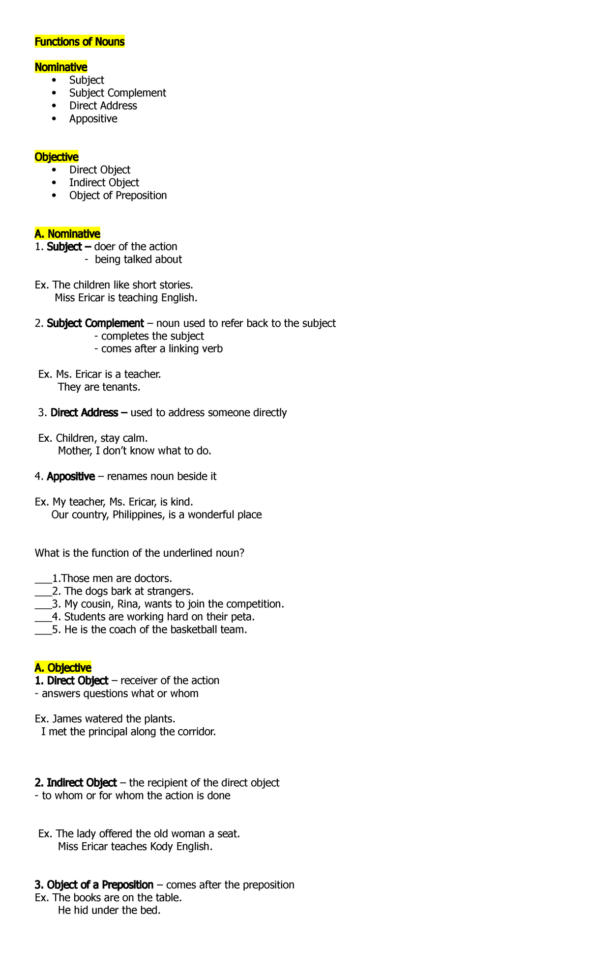 functions-of-nouns-functions-of-nouns-nominative-subject-subject