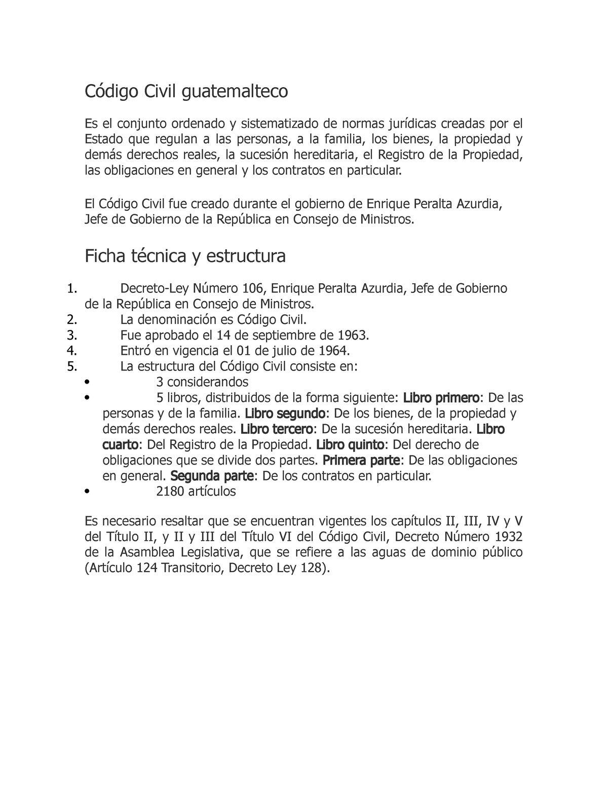 Código Civil Guatemalteco - Código Civil Guatemalteco Es El Conjunto ...