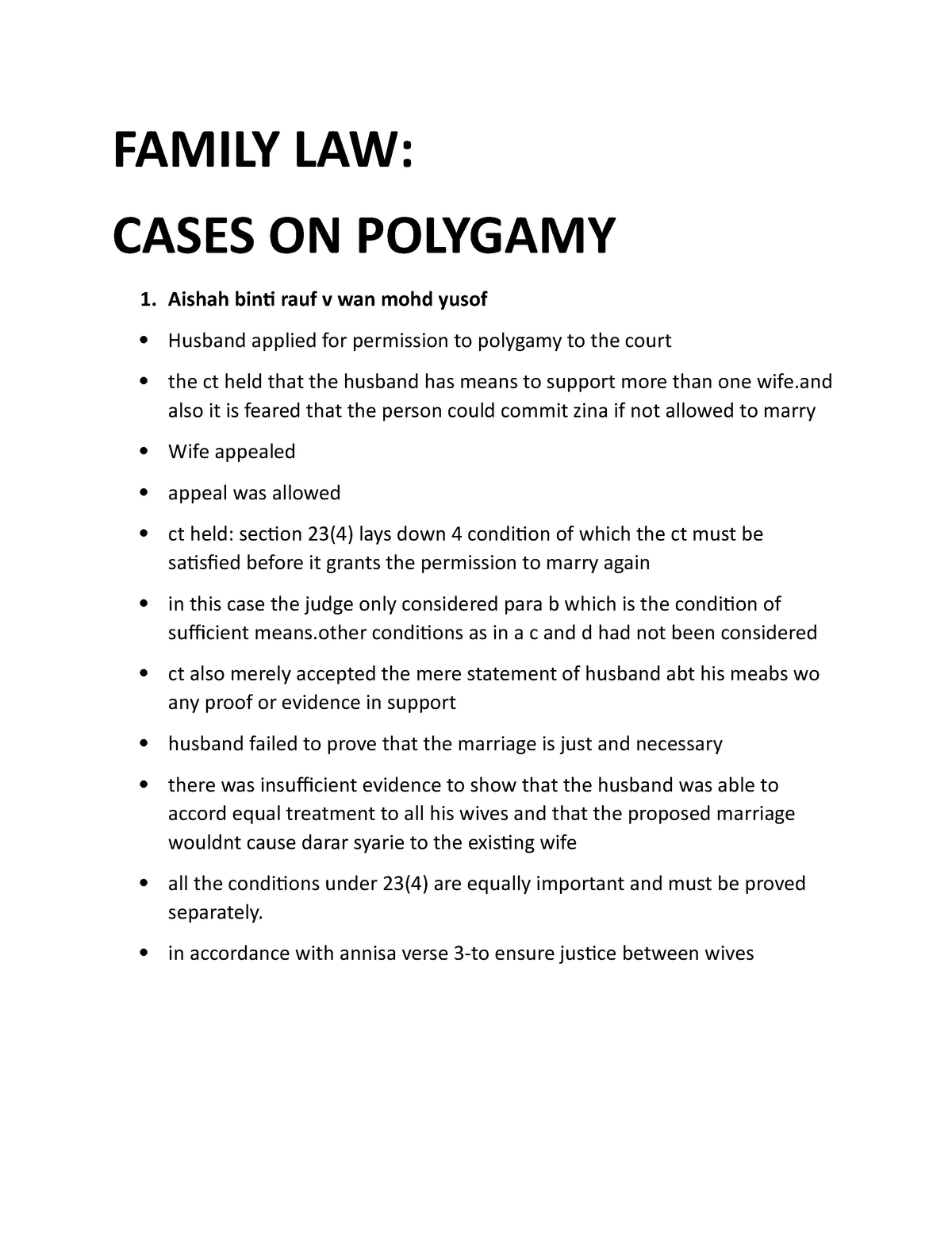 law-605-islamic-family-law-polygamy-family-law-cases-on-polygamy