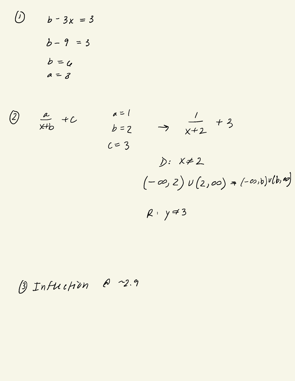 Mini Ass1 - Weekly Mini Assessment Working - ① B 3x = B 9 = B = 6 A = Z ...