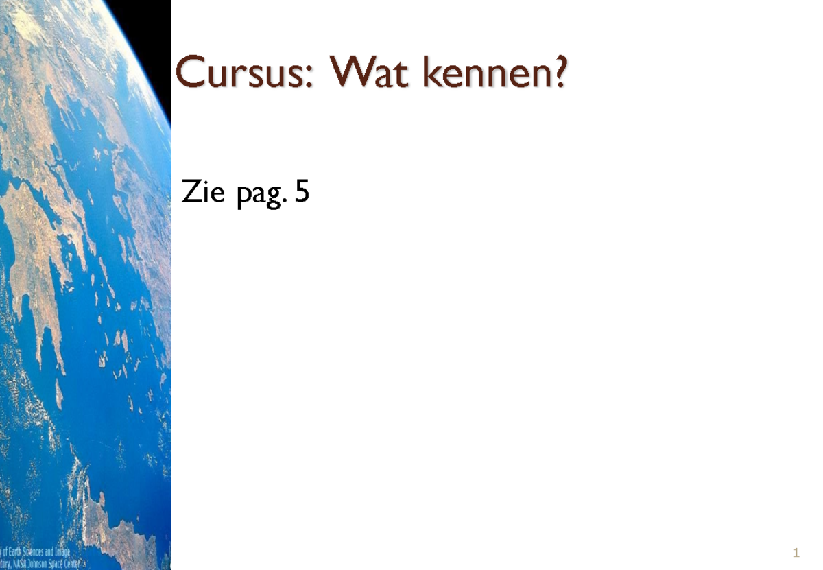 G1.B.Inleiding Mythen - Cursus: Wat Kennen? Zie Pag. 5 Griekse En ...