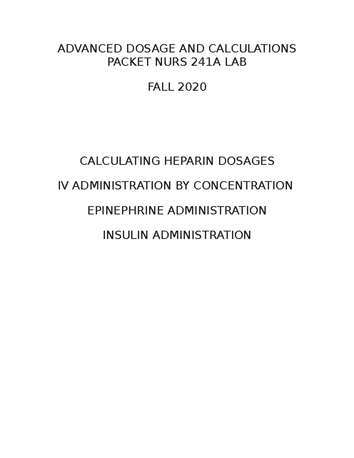 advanced-dosage-and-calculations-packet-nurs-241a-lab-math-2720i