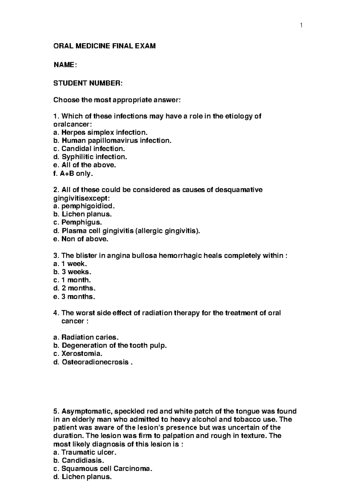 Difference Between Oral Medicine And Oral Pathology