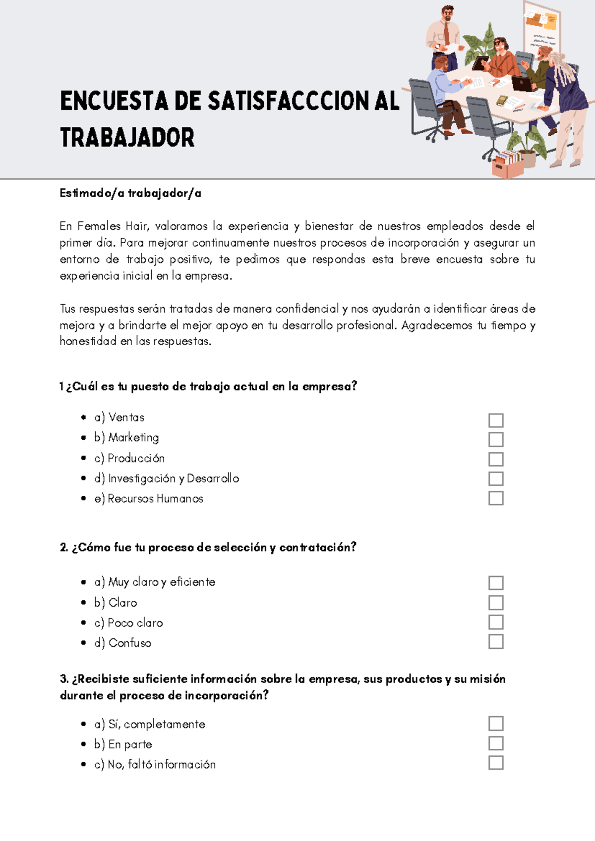 Hoja de Trabajo Imprimible Encuesta de Evaluación del Desempeño Docente ...