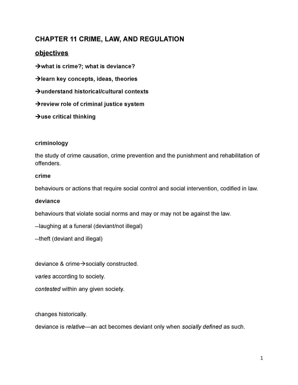 chapter-11-notes-chapter-11-crime-law-and-regulation-objectives