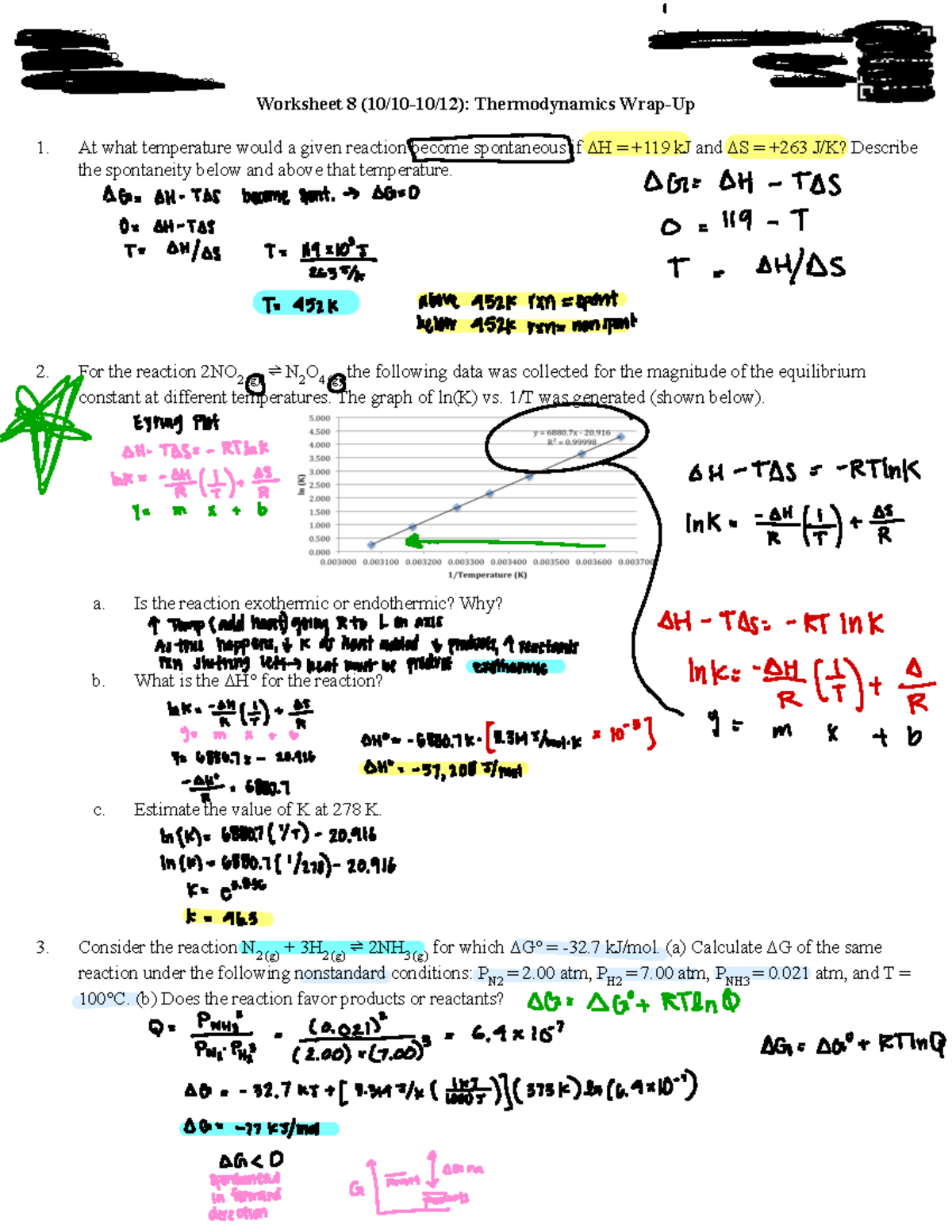 Worksheet 8-2 - Helpful - Hilary Kim CHEM 105B Chem105b22@gmail ...