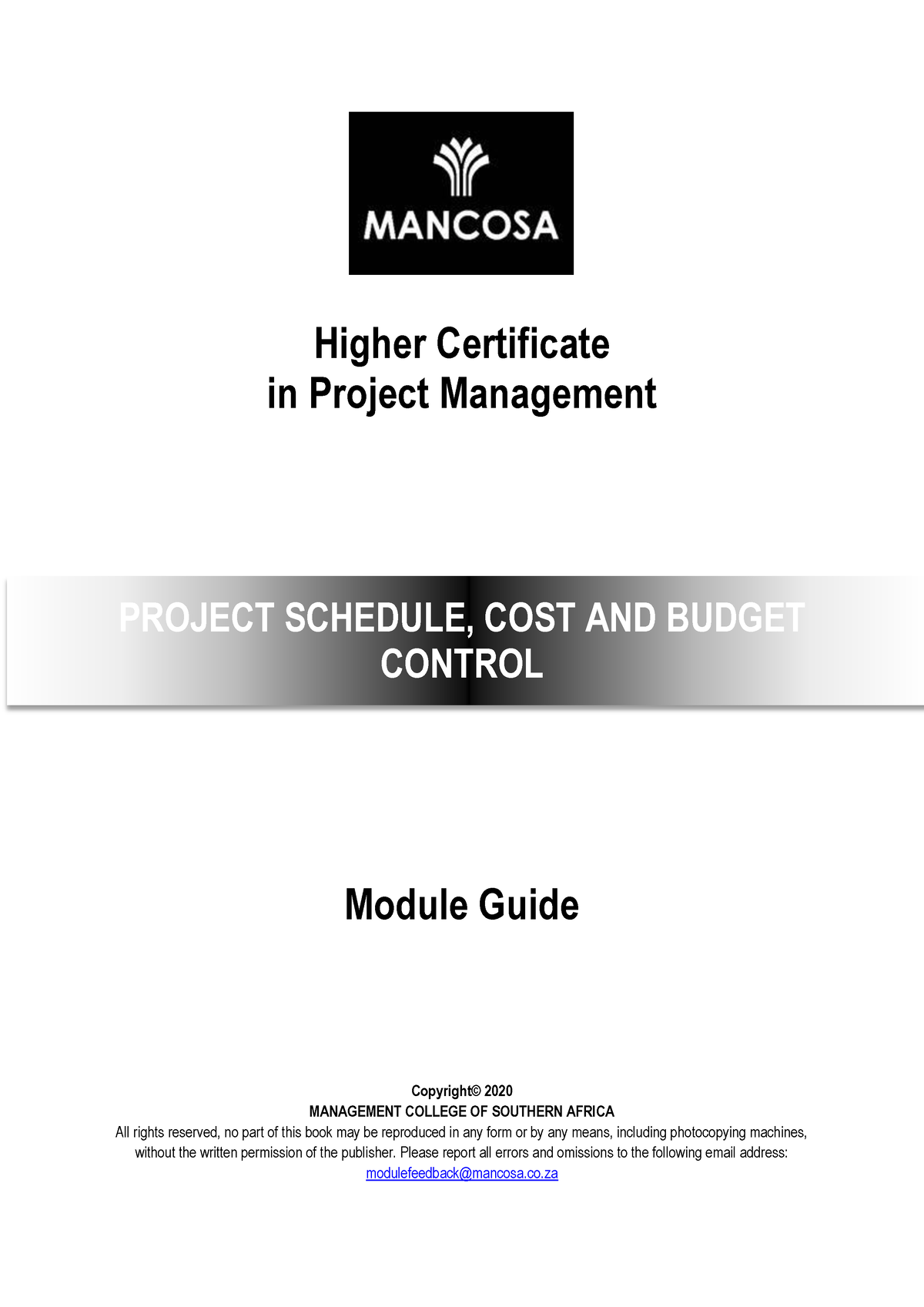 study-guide-hcipm-project-schedule-cost-and-budget-control-higher