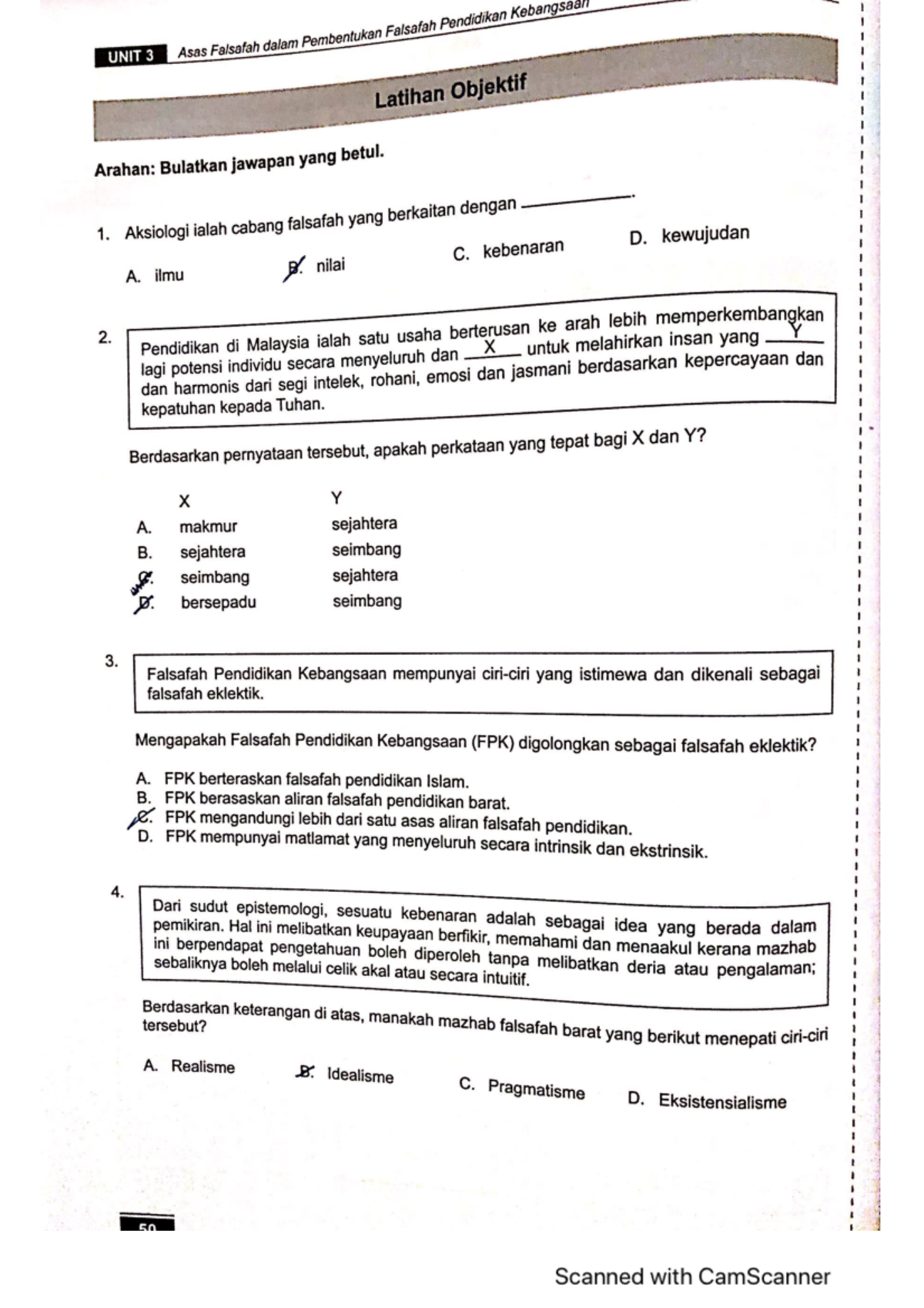 Unit 3 Topic 3 etika dan peradaban Ismp Economics Studocu