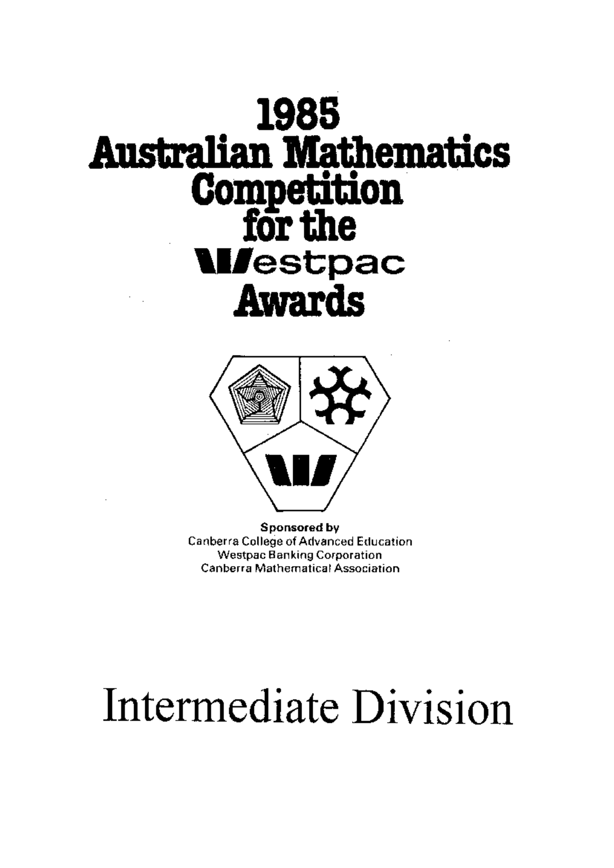 AMC+Years++9+and+10+(Intermediate)+1985 - DIPP1111 - Studocu