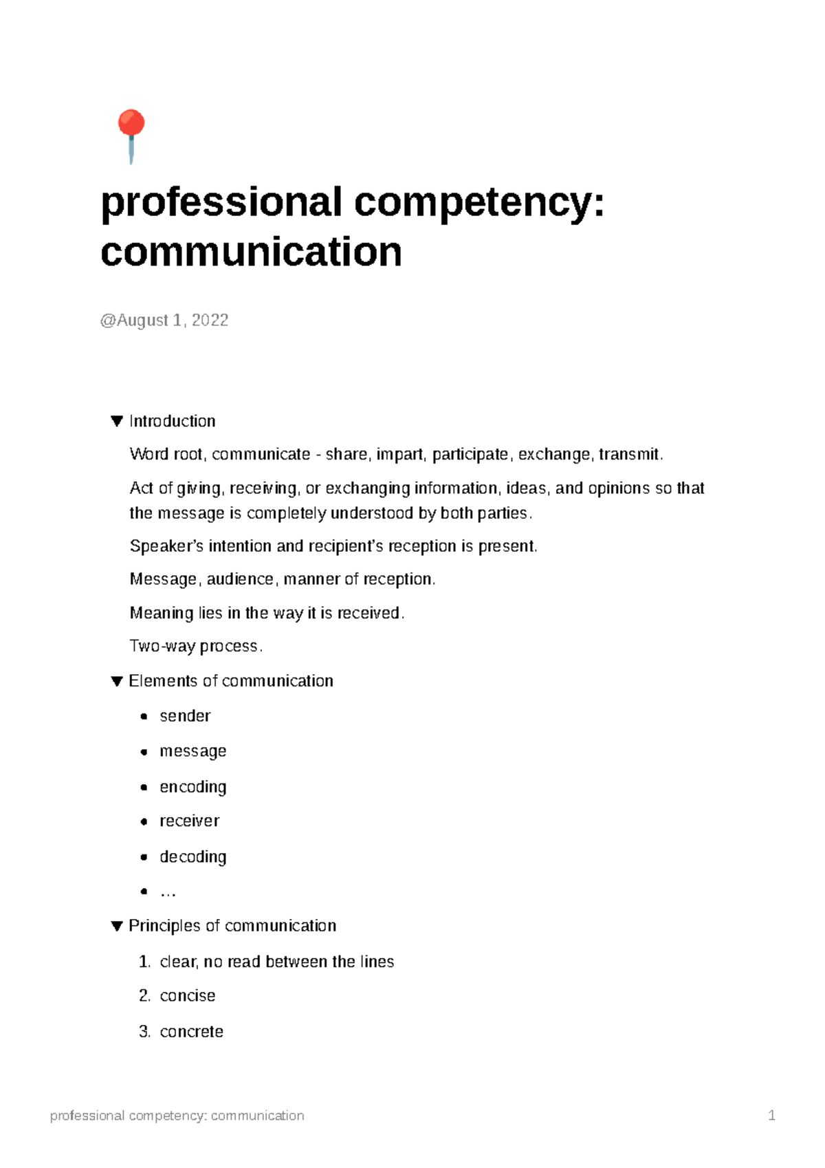 Professional competency communication - » professional competency ...