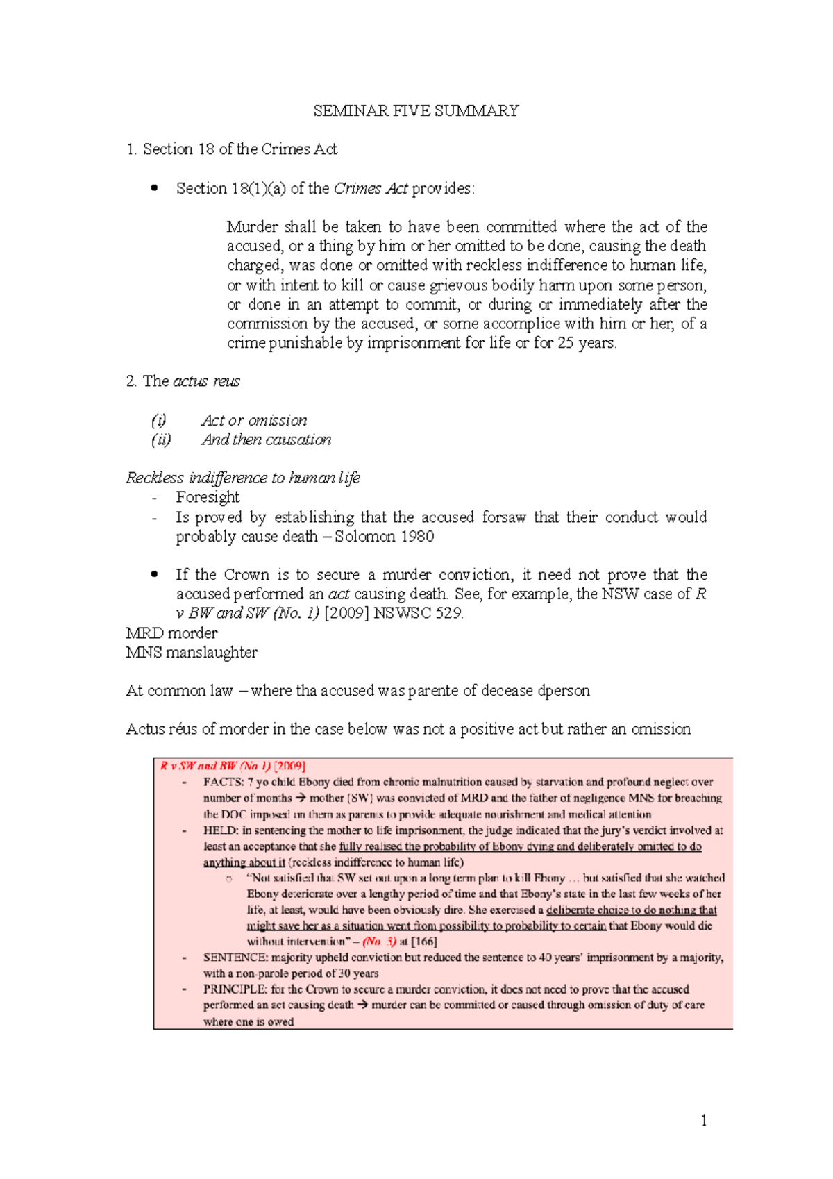 crime-on-call-homicide-seminar-five-summary-section-18-of-the