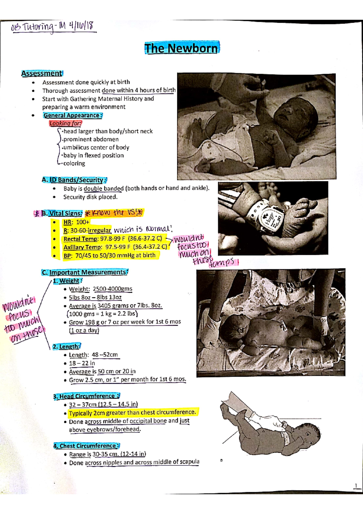 NB Part 1 Tutoring Notes - NURS 3025 - Studocu