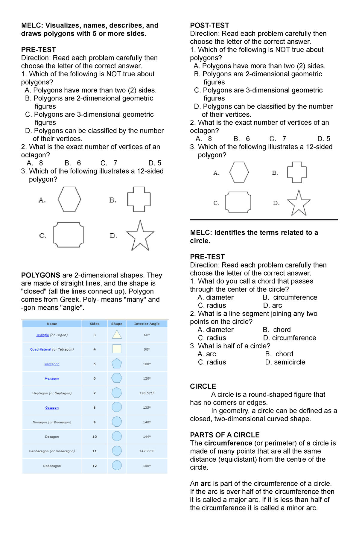 3rd-Quarter-IP - Math 7 - MELC: Visualizes, names, describes, and draws ...