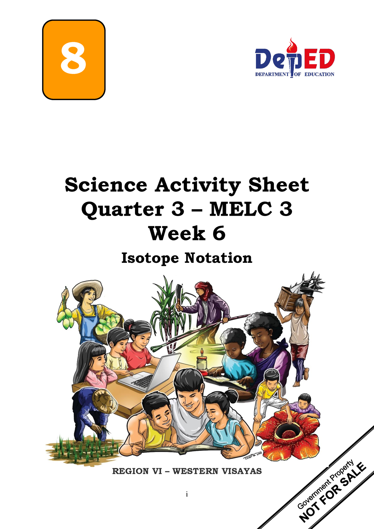 LAS Science 8 MELC 3 Q3 Week-6 - i Science Activity Sheet Quarter 3 ...