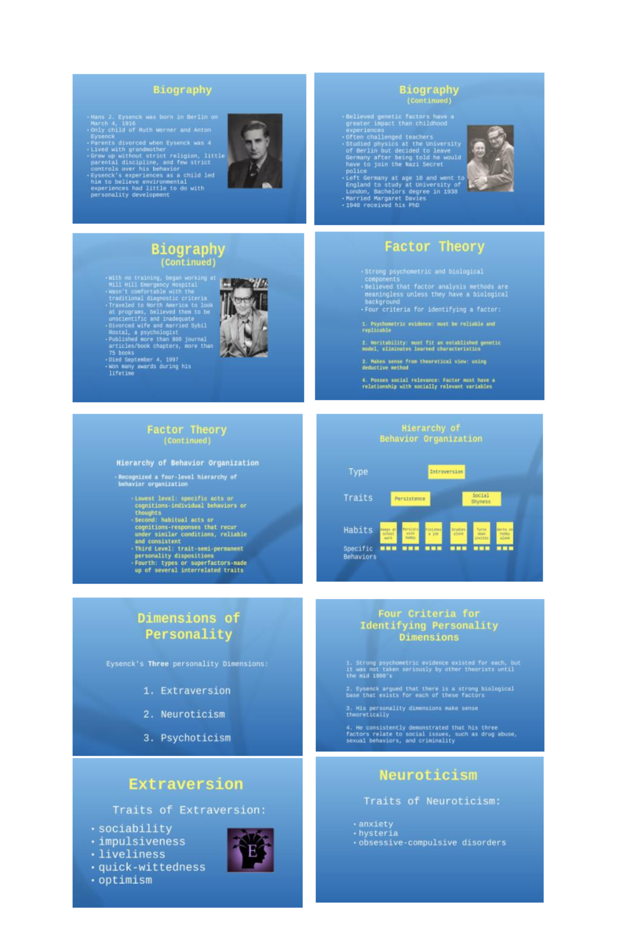 Eysenck Fundamentals Of Psychology – XNCUC