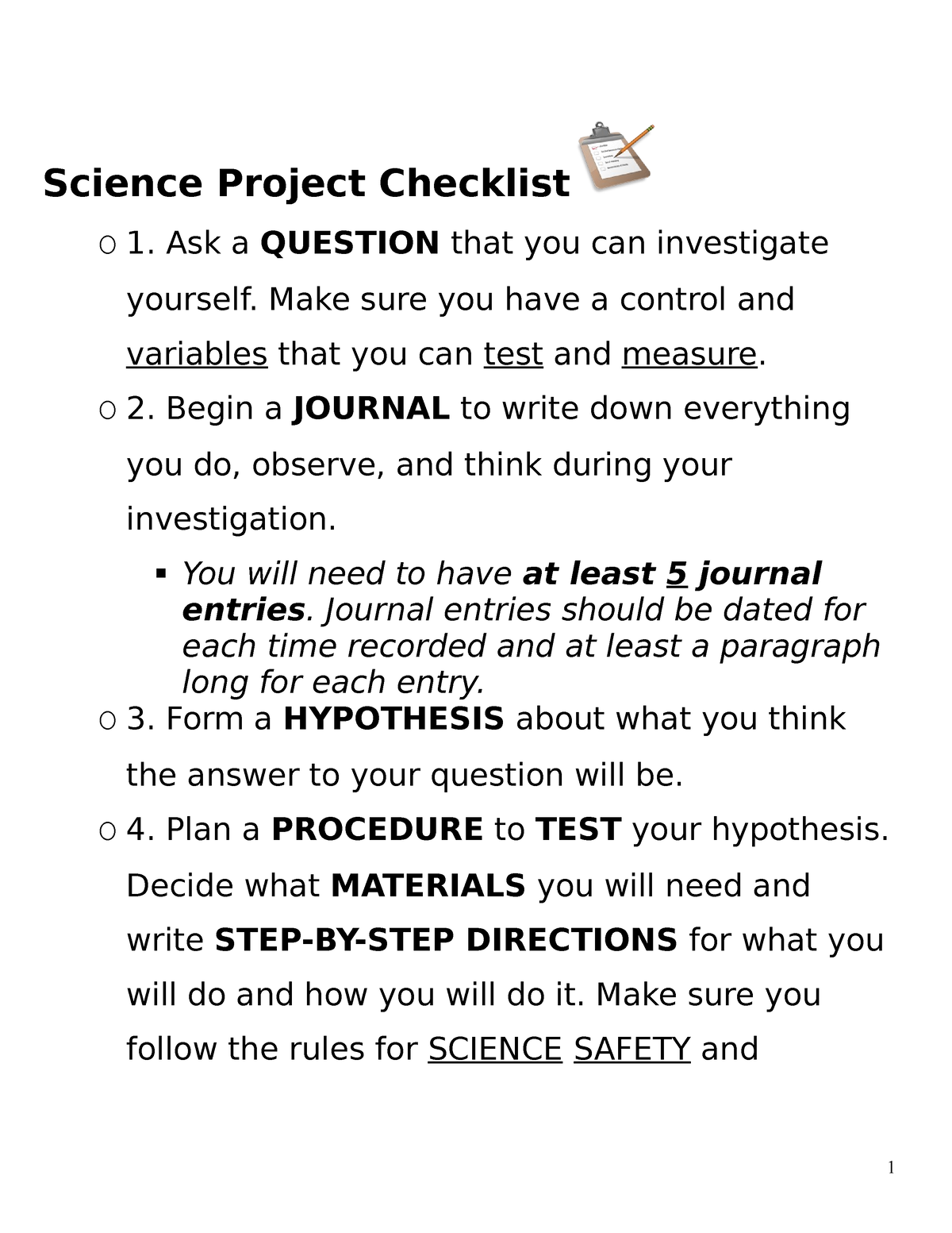 science-fair-handbook-science-project-checklist-o-1-ask-a-question