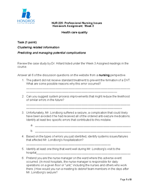 Week 5 Homework Assignment - Homework Assignment: Week 5 Concepts ...