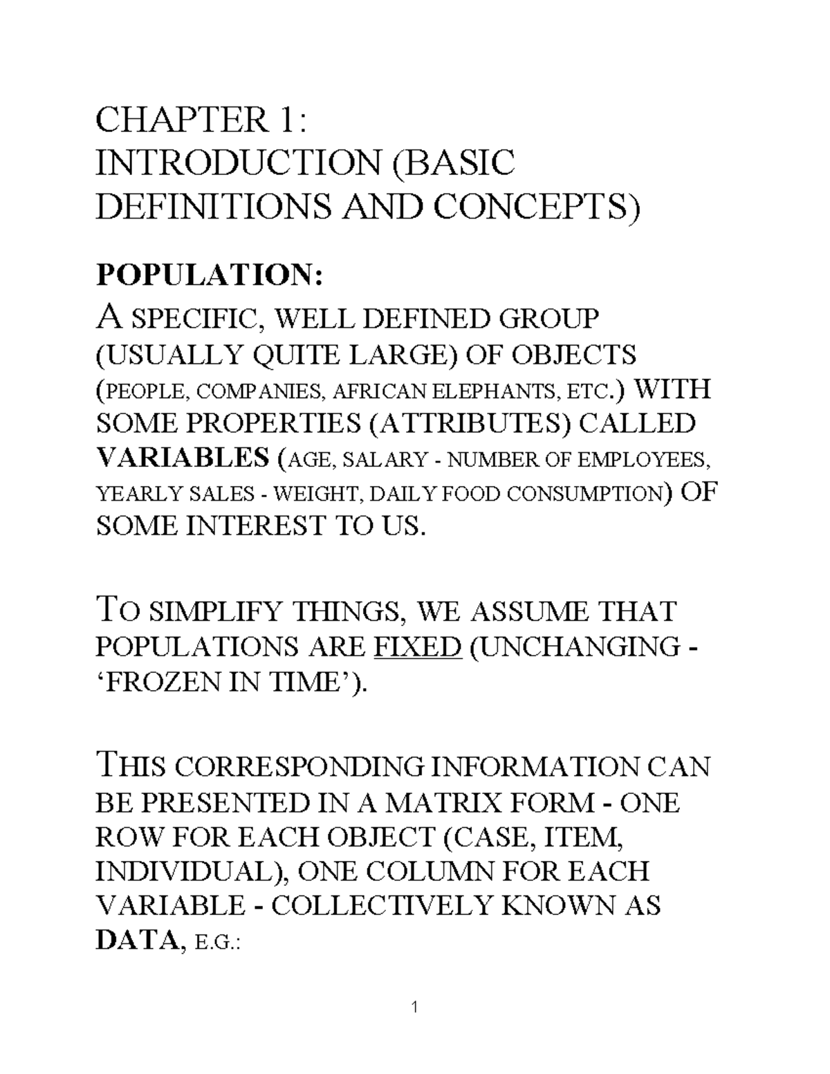 Chapter 1 - Introduction (basic Definitions And Concepts) - CHAPTER 1 ...