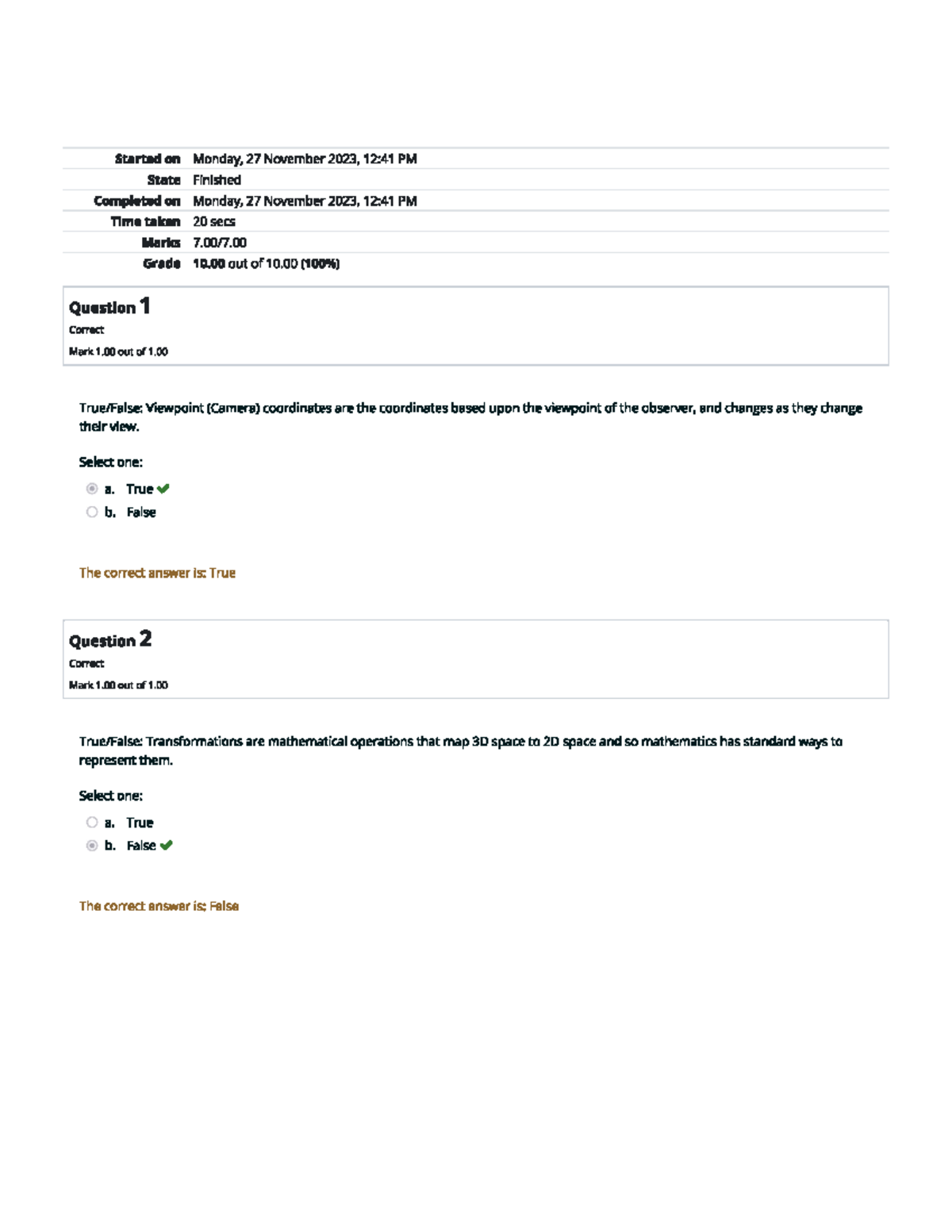 Self-quiz2-1 - Tried to get all of the questions, so I took this ...