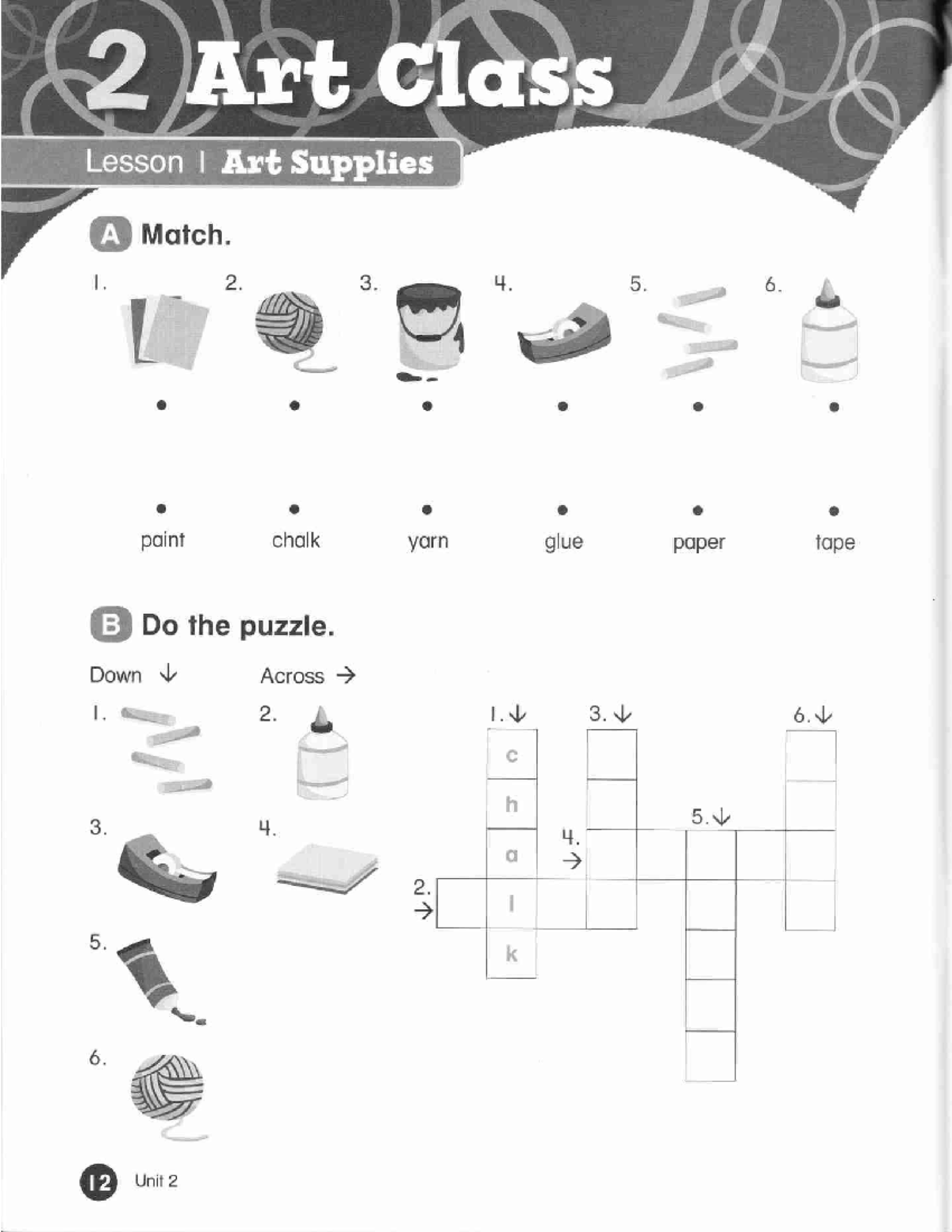 Homework 4 Grade - EVERYBODY UP 1 UNIT 2 - 1422 - 2 Art Class 46 Lesson ...