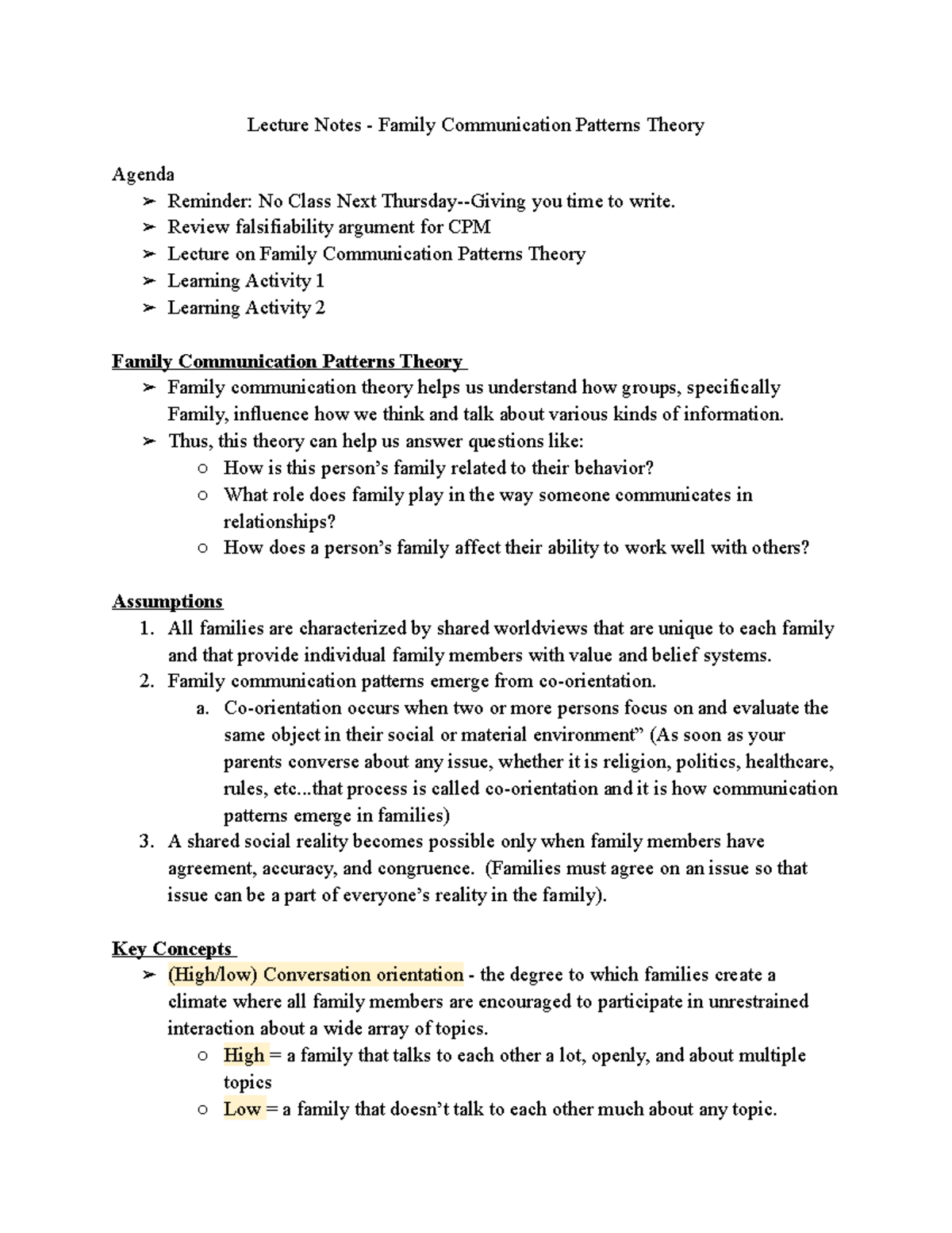 3-lecture-notes-from-class-lecture-notes-family-communication