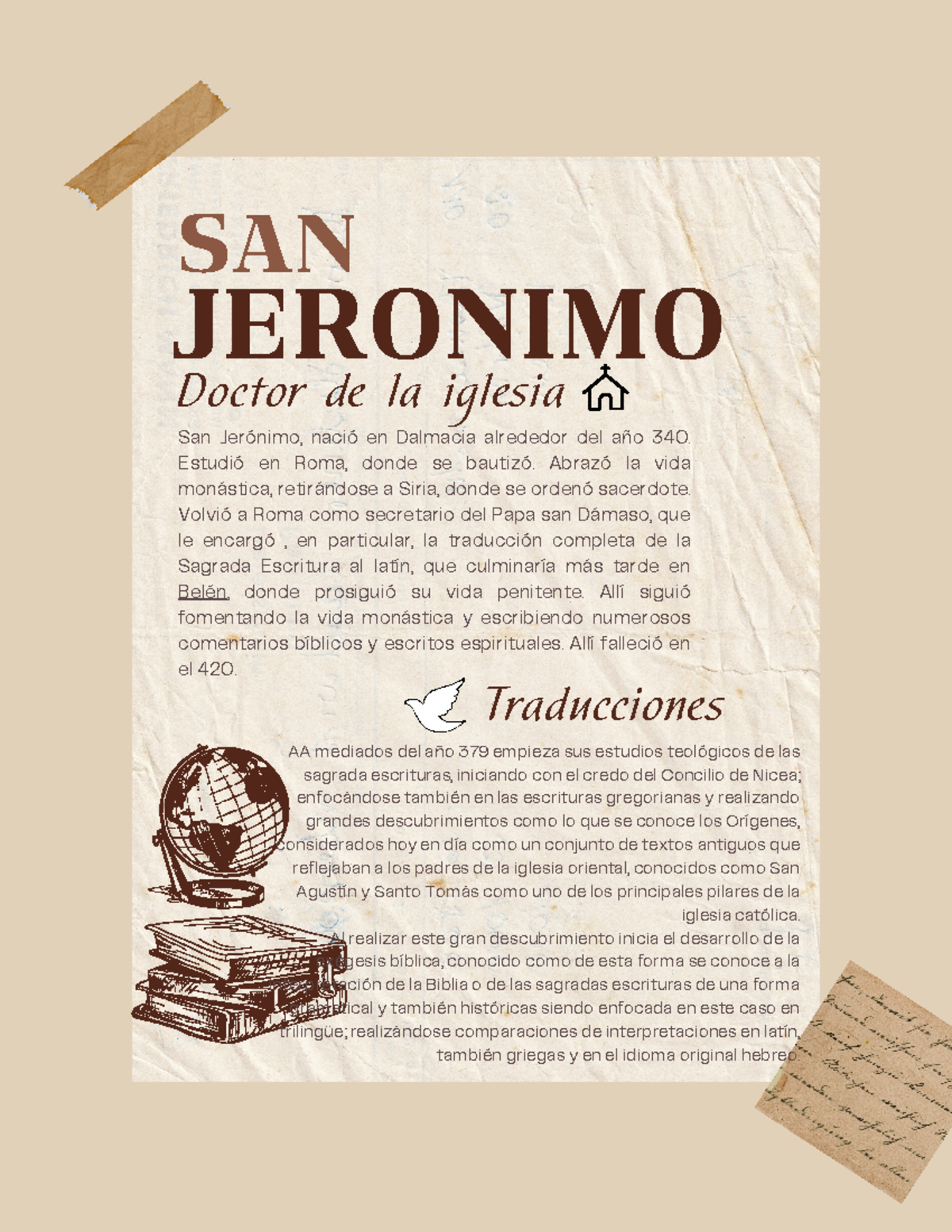 San jeronimo - Traducciones San Jerónimo, nació en Dalmacia alrededor ...