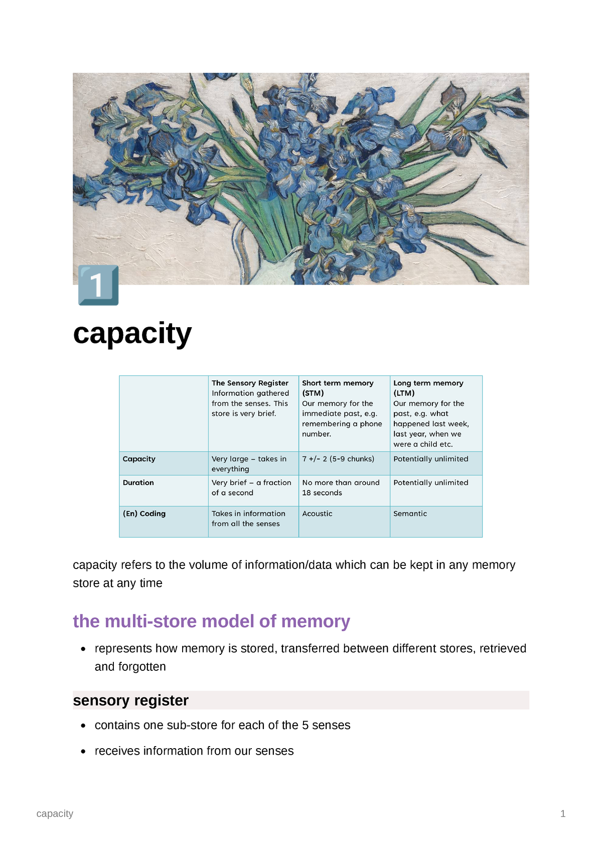 capacity-of-short-term-memory-and-long-term-memory-notes-capacity