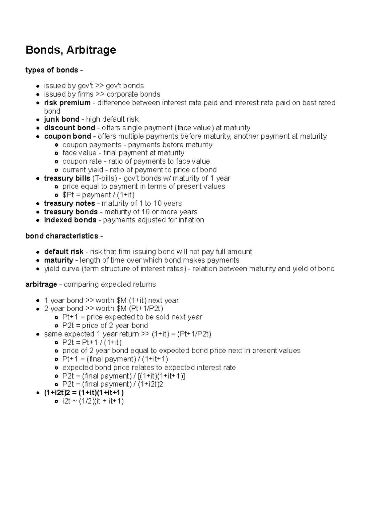 types-of-bonds-lecture-notes-bonds-arbitrage-types-of-bonds-issued